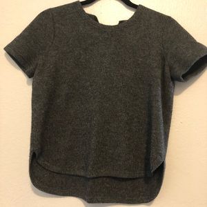 Madewell shirt with adorable tie in the back